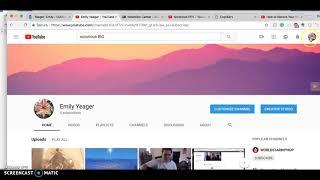 How to make a public youtube playlist