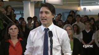 PM Trudeau on housing measures, TMX pipeline, campus protests, foreign interference – May 3, 2024