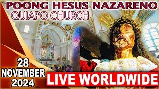 Quiapo Church Live Mass Today - 28 November 2024 (Thursday) HEALING MASS