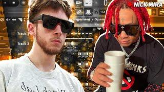 Nick Mira Making Beats For Trippie Redd 