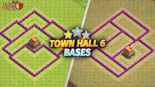  NEW TH6 Base Link! Best Town Hall 6 Base for Trophy/War/Hybrid/Farming | Clash of Clans 