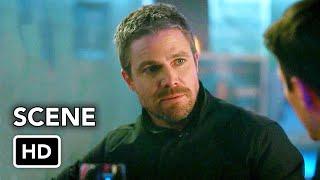 The Flash 9x09 "Oliver and Barry's Farewell" Scene (HD) ft. Stephen Amell