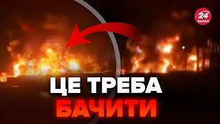 ОГОНЬ до неба! В России пылает САМЫЙ БОЛЬШОЙ НПЗ! Калуга в огне