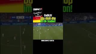 Endlich! Döp dödö döp auch im Stadion! Bei Spanien gegen Italien