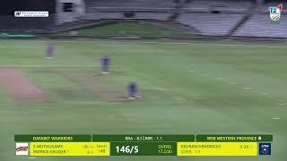 CSA T20 Challenge | WSB Western Province vs Dafabet Warriors