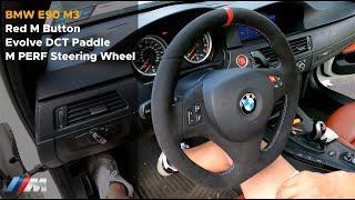 E90 M3 Gets a New Steering Wheel! | M Performance Steering Wheel DIY