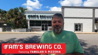 Fam's Brewing Company! Delicious Pizza & Beer!