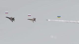 Scary moment! Ukraine's most advanced missile hits a Russian MiG-29, killing the pilot and assistant