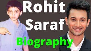 Rohit Saraf | Life Story | Biography