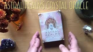 Astral Realms Crystal Oracle | Unboxing & Flipthrough