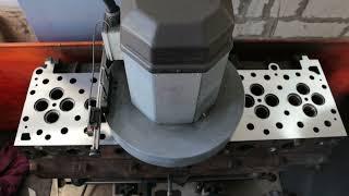 Фрезеровка плоскости ГБЦ на станке Comec 1400 CNC | Milling of the Cylinder Head