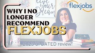 Flexjobs Review 2024 *UPDATED* - I Changed My Mind on FlexJobs..