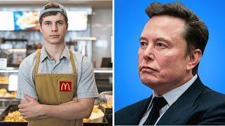 Elon Musk Discovers a Tesla Engineer Working at a McDonalds—What He Does Next Will Inspire Millions!