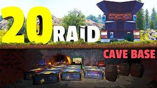 20 RAİD ATTIK! (CAVE BASE PART 2) SUNUCUNUN SON GÜNÜ!