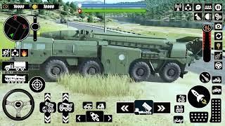 US Army Missile Launcher Truck Drone Attack