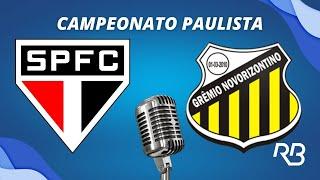  São Paulo x Novorizontino - Campeonato Paulista - 03/03/25 - Ulisses Costa e Alexandre Praetzel