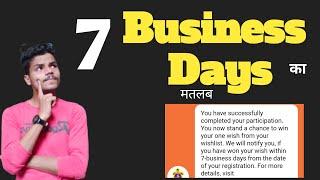 Business Days Means in India ||What are Business Days|Working Days[ #Businessdays}