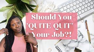 Quiet Quitting | Avoid Burnout? Soft Life TikTok Trend of The Great Resignation