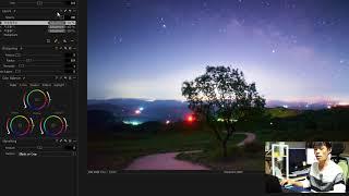 캡쳐원프로 은하수(별)사진 보정 (Captureonepro Milkyway)