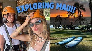 Exploring Maui  (Surfing, Zip-lining, & the Four Seasons Resort!)