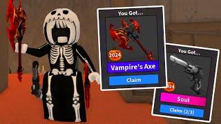 BUYING EVERYTHING in the NEW MM2 HALLOWEEN UPDATE!