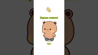 Oops moment of Dudu  Bubu Dudu Funny video ️ #shorts #bubududu