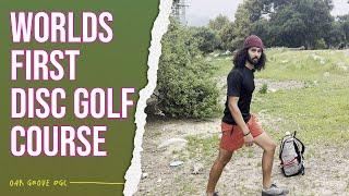 Playing at the worlds first disc golf course | Oak Grove DGC