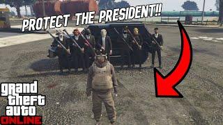 Protect The President In GTA!!!