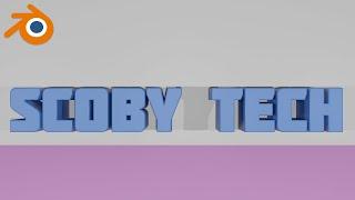 Create 3D Text in Blender 2020!