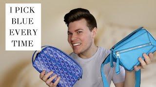  MY ENTIRE LUXURY BAG COLLECTION - BLUE BAG EDITION - LOUIS VUITTON, LOEWE, FENDI