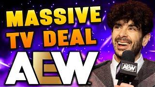 MASSIVE AEW TV Deal.. Major WWE Announcement.. & More Wrestling News!