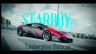 Lamborghini Huracan - Starboy  | AP Draws | #caredit