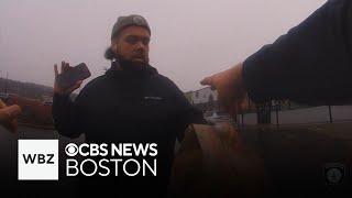 Video shows Yarmouth Police arresting man accused of trying to scam woman out of $10,000