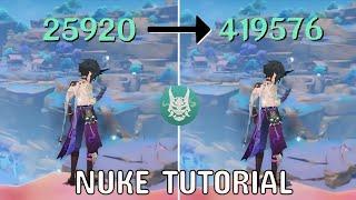 Xiao 419K DMG Nuke Tutorial - [ Genshin Impact ]