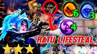 JANGAN REMEHKAN KARINA GUNNER ⭐⭐⭐ SI RATU LIFESTEAL ! BENNY 3 MAGIC CHESS MOBILE LEGENDS