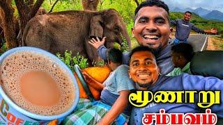 மூணாறுகிளம்பியாச்சு மக்களே | MUNNAR TRAVEL WITH FRIENDS | ELEPHANT ATTACK | KERALA | K7