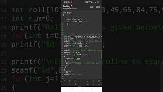 Linear Search ||#Technology #Coding #Programming #ComputerScience #shorts #viral #ytshorts #short #k