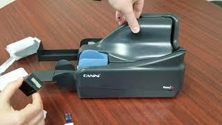 How to Install Panini Vision X Inkjet Cartridge