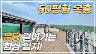 딱 3억! 복층빌라가 50평형! 엘베없는거만빼면 분당도 걸어가는 환상 입지! [1640번]