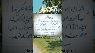 ALLAH Ka Shukar | Quotes | Urdu Quotes | Urdu Islamic Quotes | islamic Urdu Quotes | Islamic Quotes