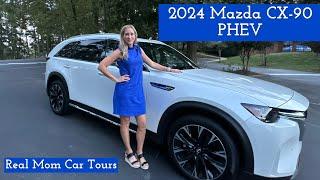 2024 Mazda CX 90 PHEV A Real Mom Car Tour