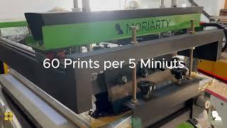 Flatbed Screen Printing machine