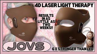 JOVS 4D LASER LIGHT THERAPY MASK Review & Demo *6 X Stronger Than LED!* | Clare Walch