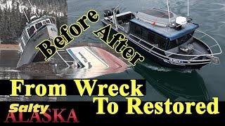 Recovering my sunk boat from Prince William Sound, and restoring it to better shape than before.