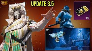 ရွှေရောင်မဲပုံးအသစ် နဲ့ Update 3.5 ဘယ်နေ့လဲ || ဘာ Skin တွေ ရရှိမလဲ || PUBG Mobile