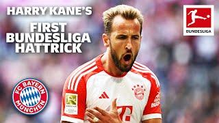 HARRYCANE ALERT! ️ Kane Scores his First Hat-Trick for Bayern