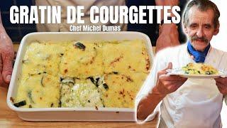 GRATIN DE COURGETTES AU FOUR | Une recette super facile, rapide et riche en calories pour l'hiver !