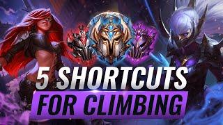 5 AMAZING Climbing SHORTCUTS You'll Wish You Knew SOONER - League of Legends Season 10