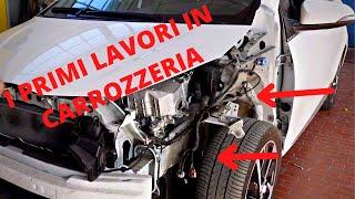 I PRIMI LAVORI IN CARROZZERIA