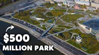 Zaryadye Park: The NEWEST PARK in Moscow in 50 Years